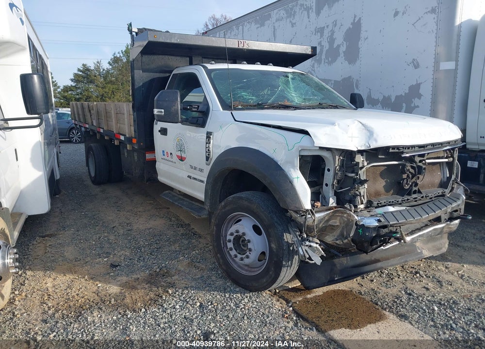 2022 FORD F-600 CHASSIS XL VIN: 1FDFF6LTXNDA25520