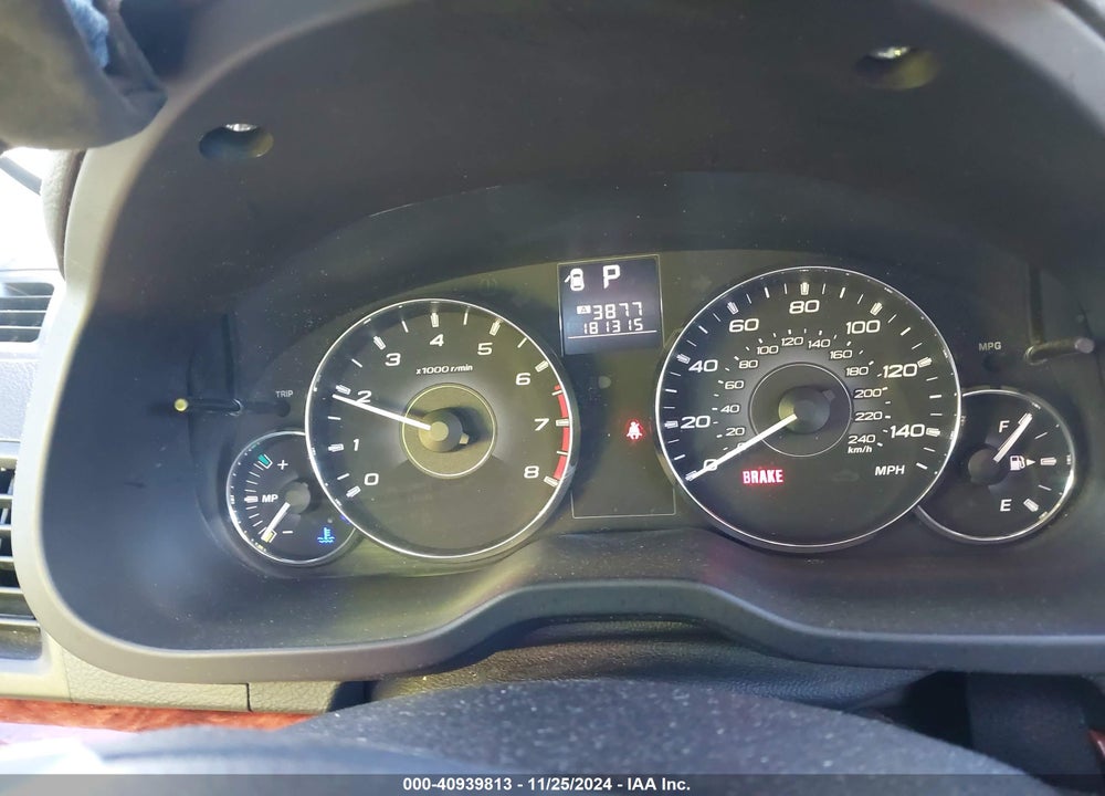 2012 SUBARU OUTBACK 2.5I LIMITED VIN: 4S4BRBLC4C3268581
