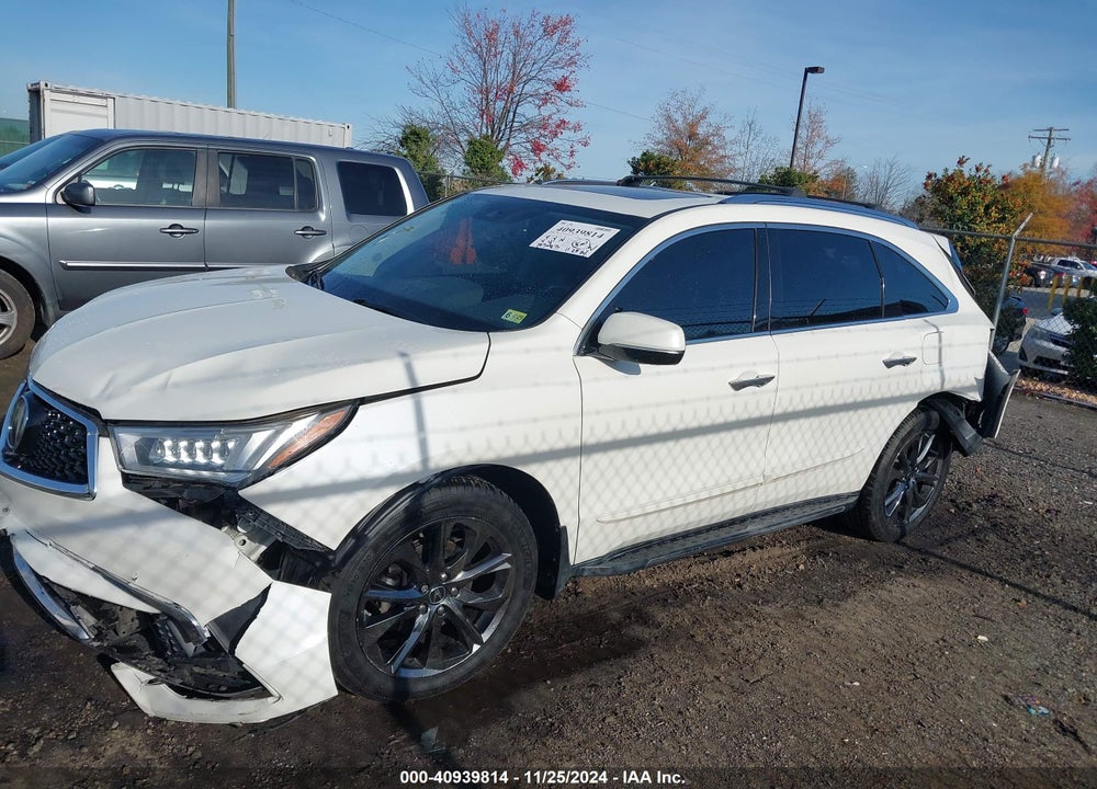 2017 ACURA MDX ADVANCE PACKAGE VIN: 5FRYD4H87HB000467