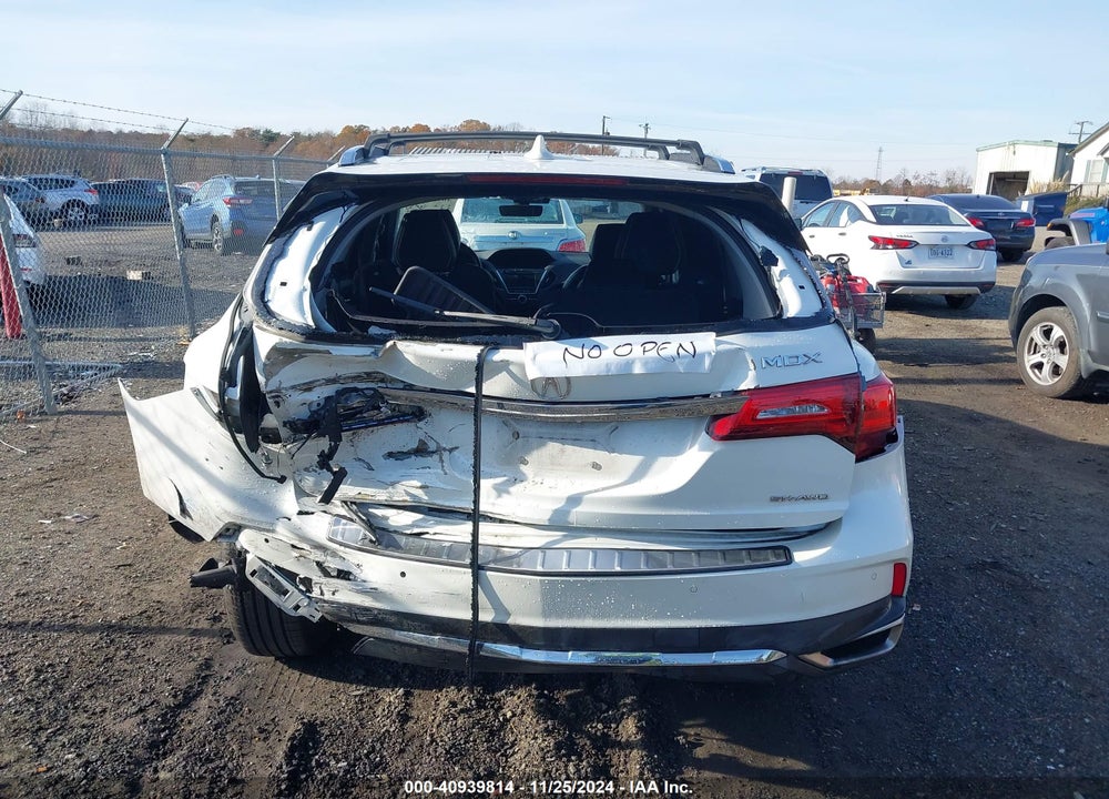 2017 ACURA MDX ADVANCE PACKAGE VIN: 5FRYD4H87HB000467