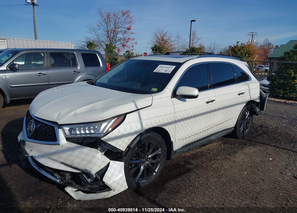 2017 ACURA MDX ADVANCE PACKAGE VIN: 5FRYD4H87HB000467