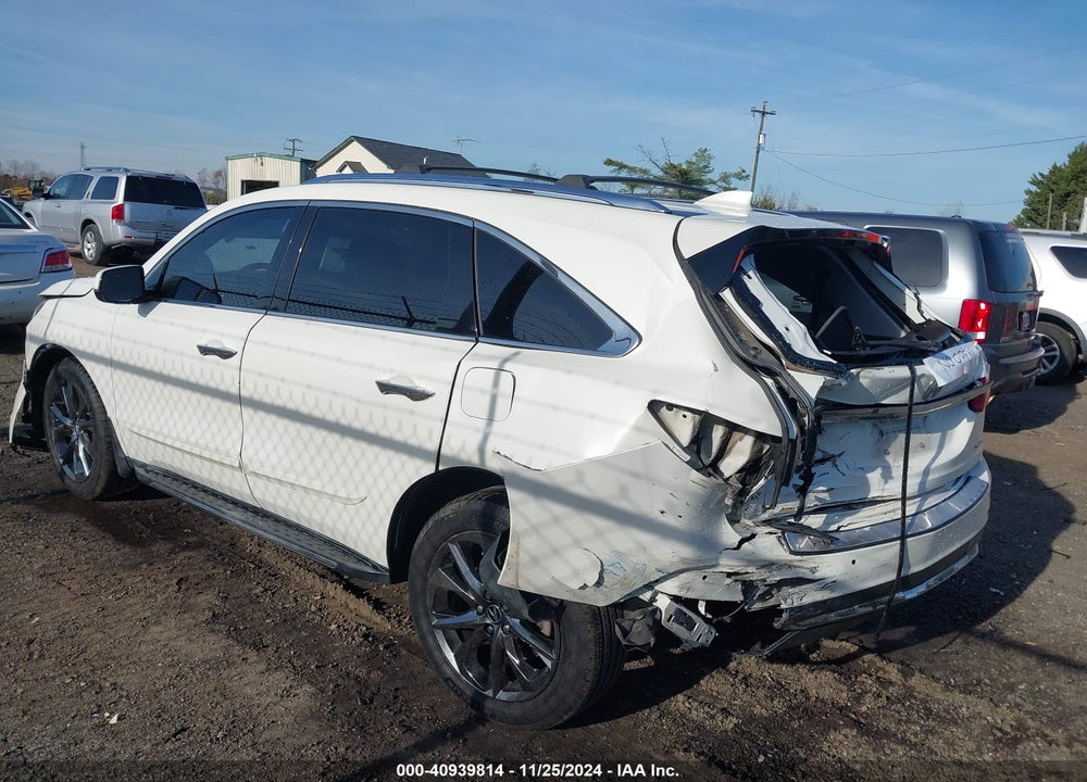 2017 ACURA MDX ADVANCE PACKAGE VIN: 5FRYD4H87HB000467