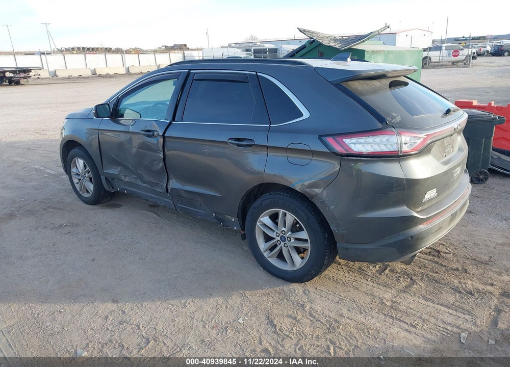 2015 FORD EDGE SEL VIN: 2FMTK3J8XFBB44901