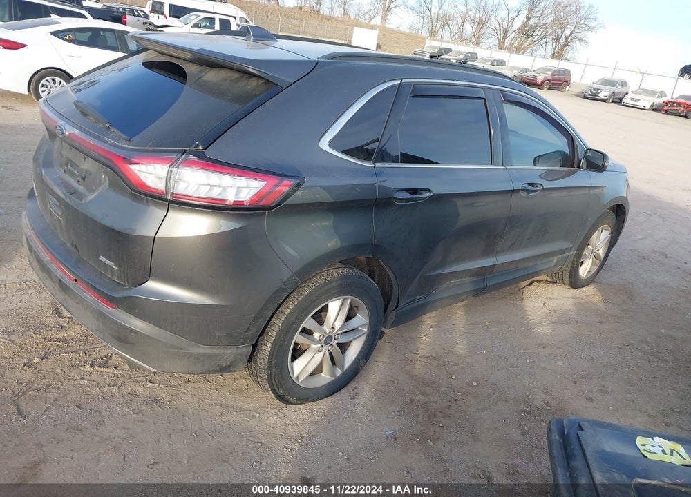 2015 FORD EDGE SEL VIN: 2FMTK3J8XFBB44901