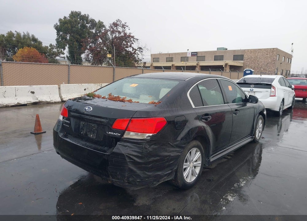 2010 SUBARU LEGACY 2.5I PREMIUM VIN: 4S3BMCC6XA3227940