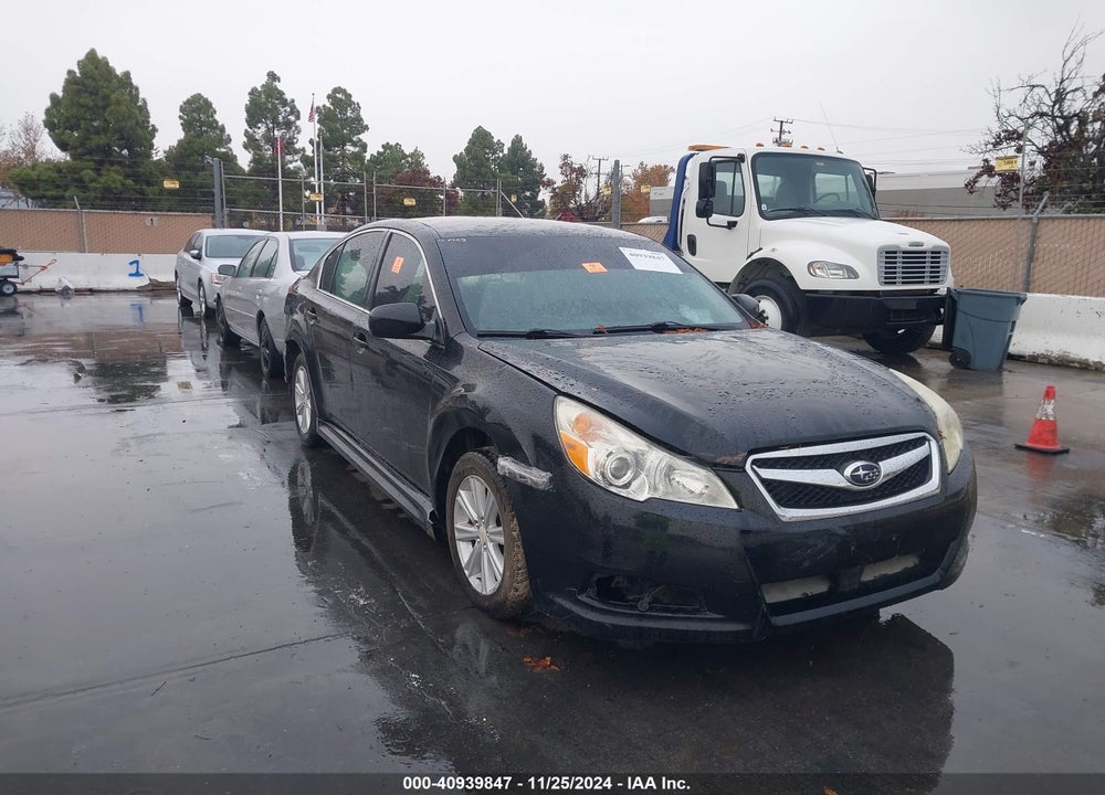 2010 SUBARU LEGACY 2.5I PREMIUM VIN: 4S3BMCC6XA3227940