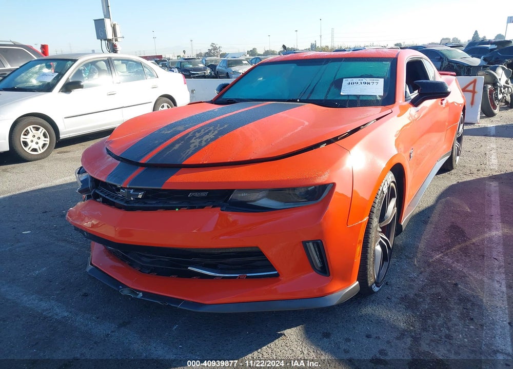 2018 CHEVROLET CAMARO 2LT VIN: 1G1FD1RS8J0158119