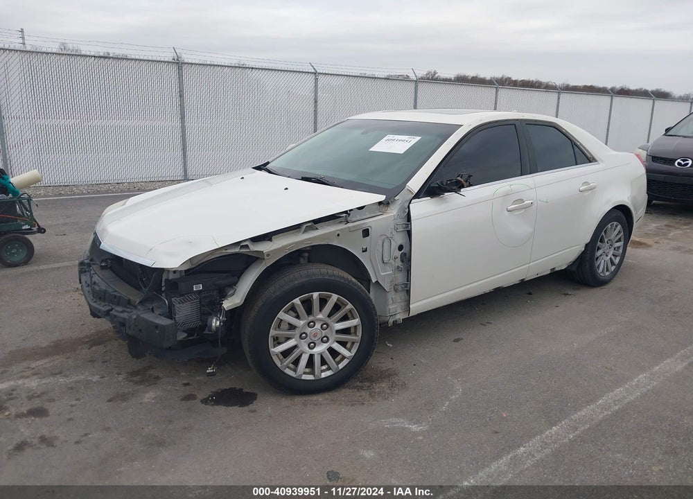 2013 CADILLAC CTS LUXURY VIN: 1G6DG5E59D0168789