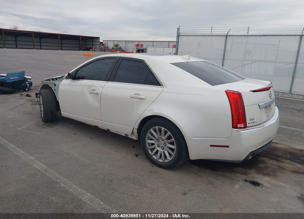 2013 CADILLAC CTS LUXURY VIN: 1G6DG5E59D0168789