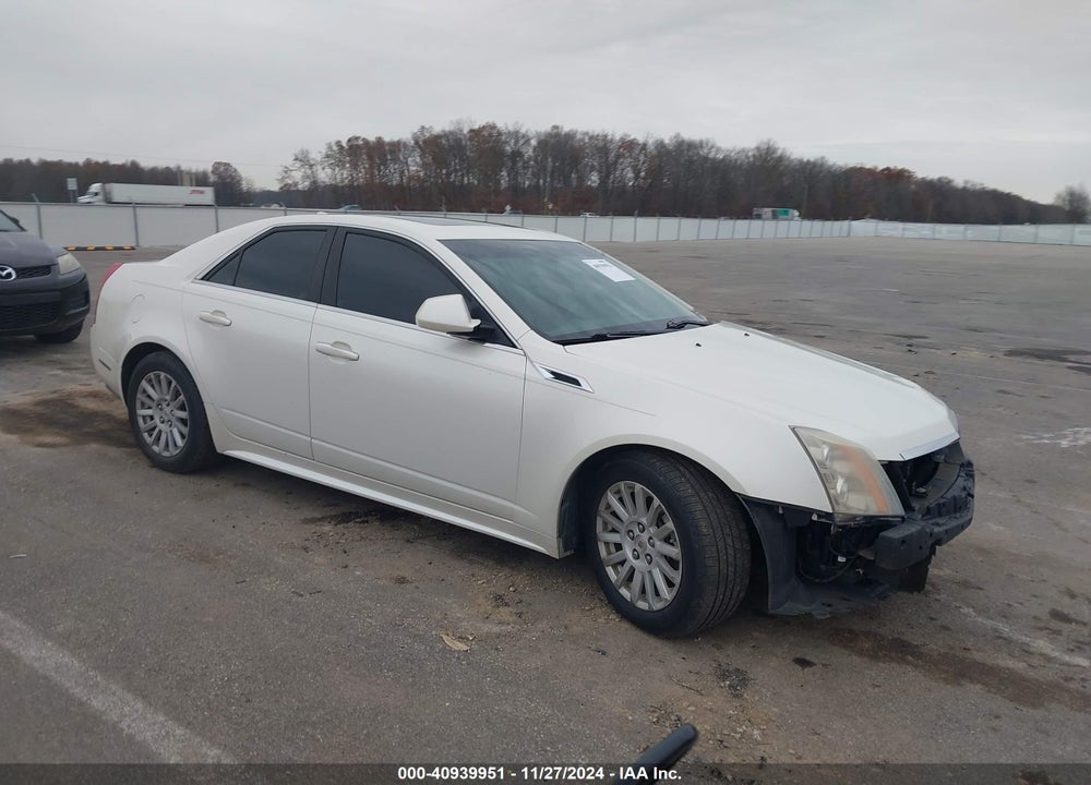 2013 CADILLAC CTS LUXURY VIN: 1G6DG5E59D0168789