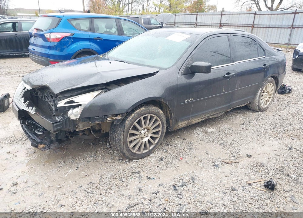 2007 MERCURY MILAN V6 PREMIER VIN: 3MEHM02187R664939