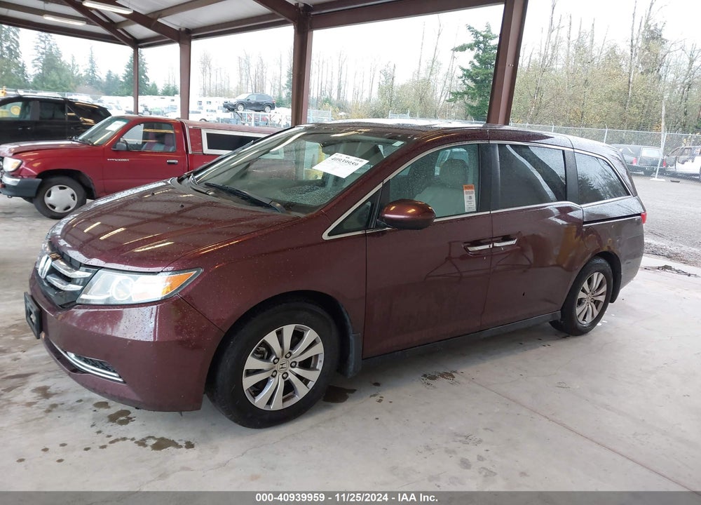 2015 HONDA ODYSSEY EX-L VIN: 5FNRL5H68FB107490
