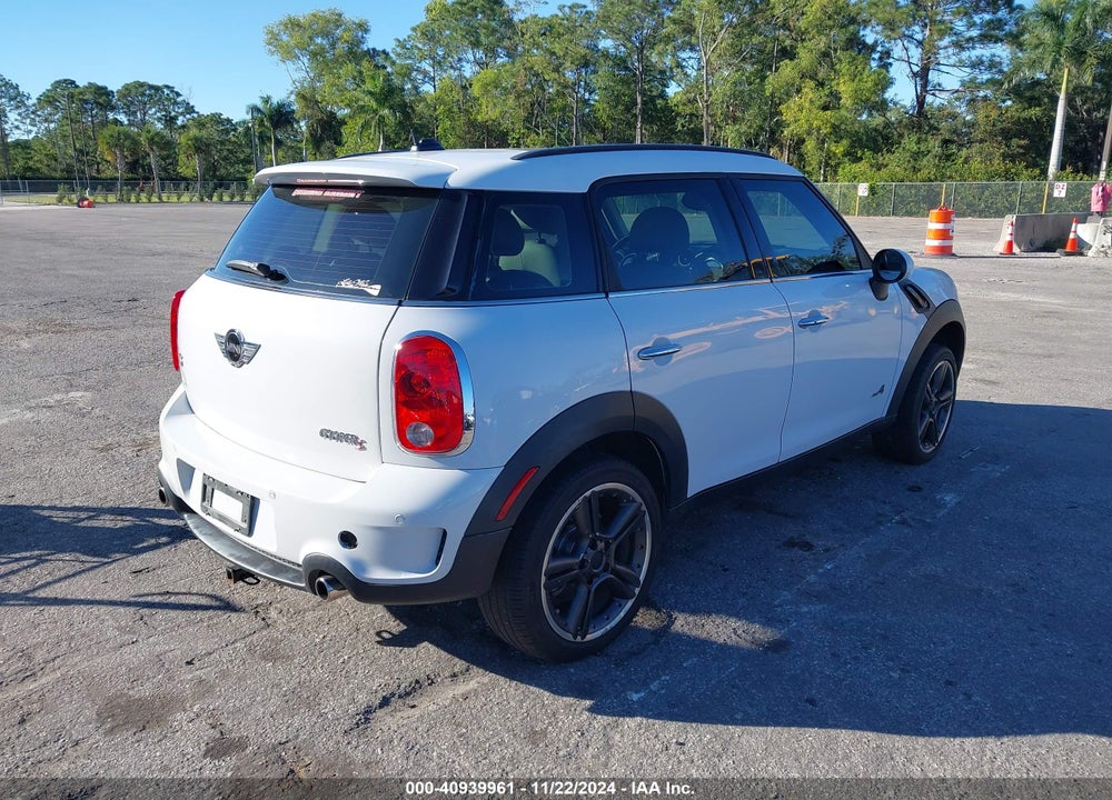 2012 MINI COOPER S COUNTRYMAN VIN: WMWZC5C57CWL56303