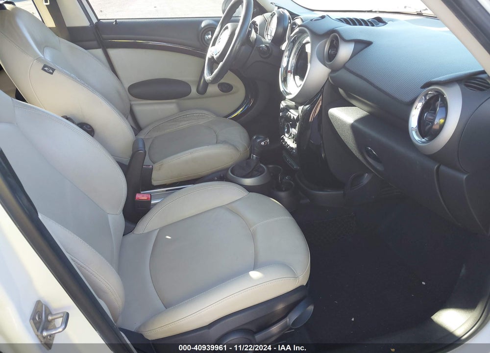 2012 MINI COOPER S COUNTRYMAN VIN: WMWZC5C57CWL56303