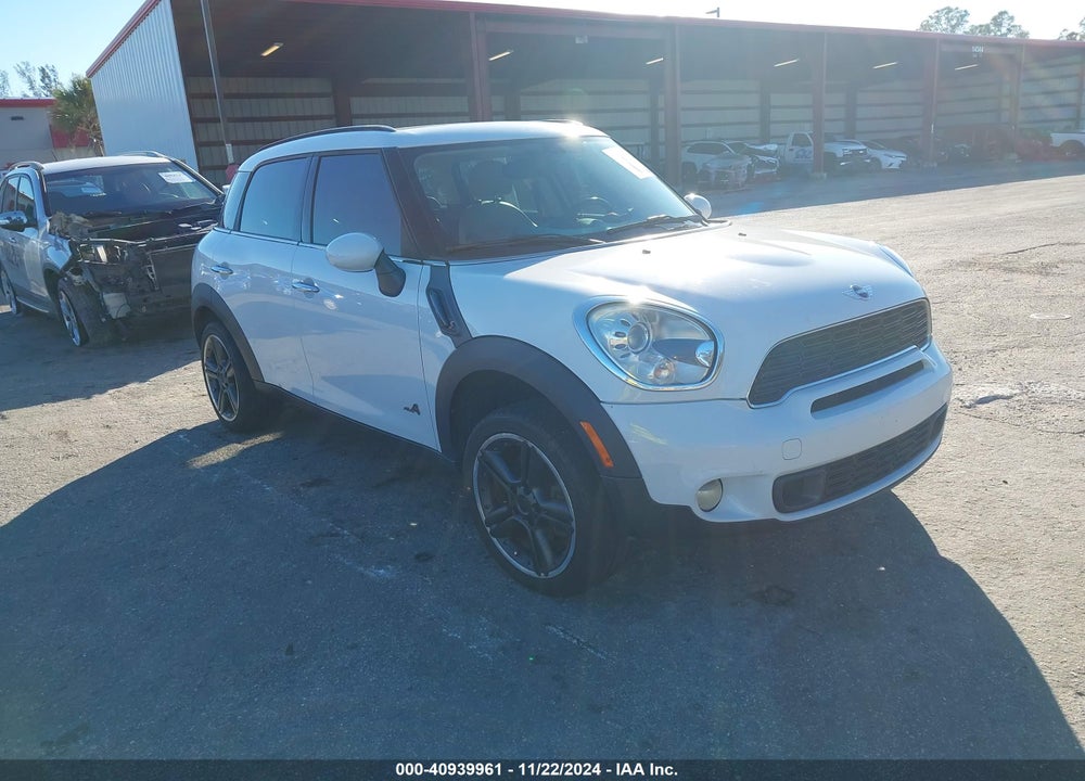 2012 MINI COOPER S COUNTRYMAN VIN: WMWZC5C57CWL56303