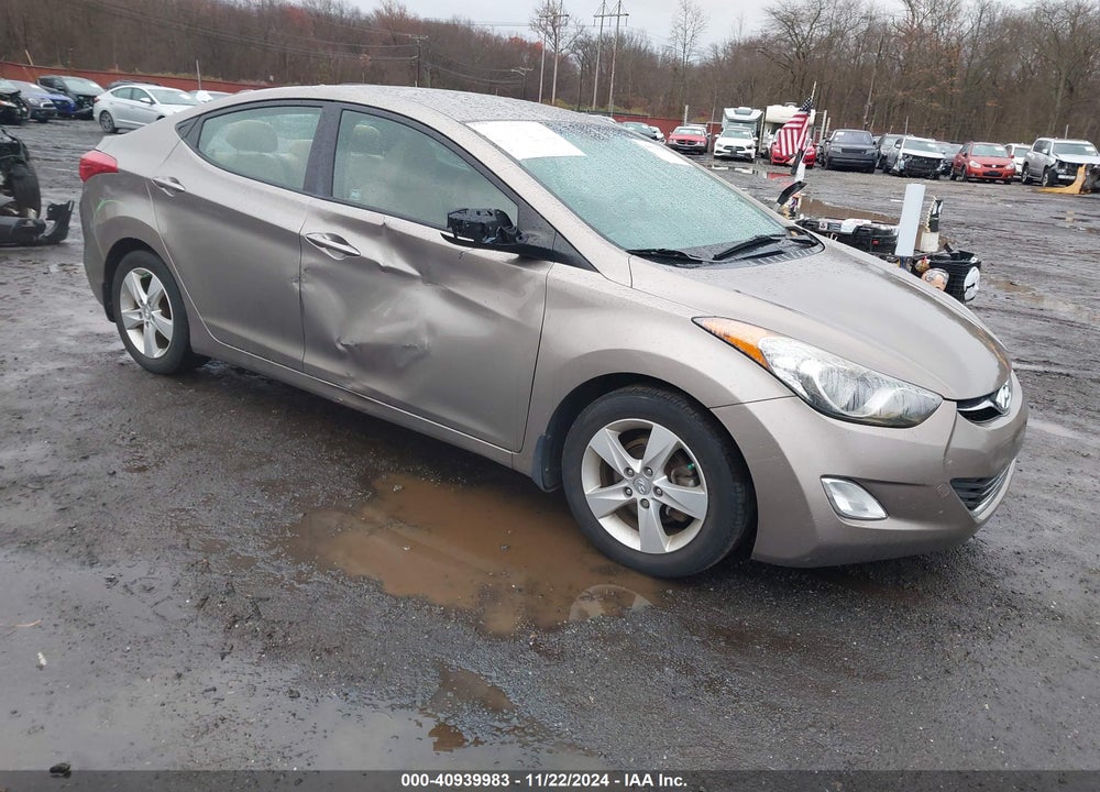 2013 HYUNDAI ELANTRA GLS VIN: 5NPDH4AE9DH321006