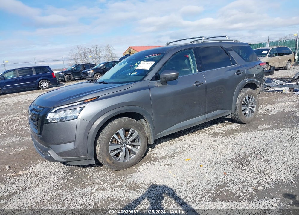 2022 NISSAN PATHFINDER SL 4WD VIN: 5N1DR3CC7NC267958