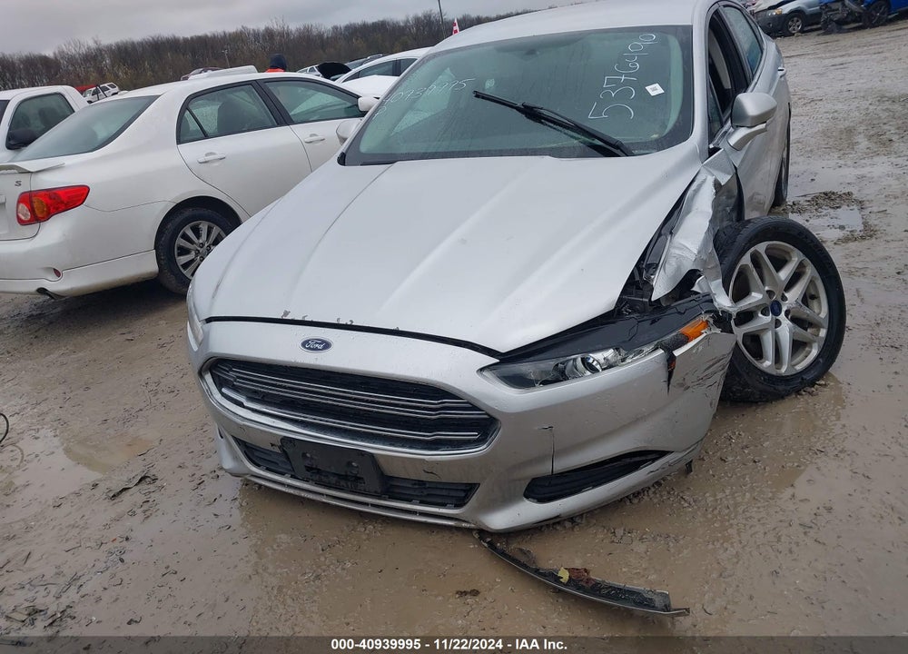 2014 FORD FUSION SE VIN: 1FA6P0H73E5376490