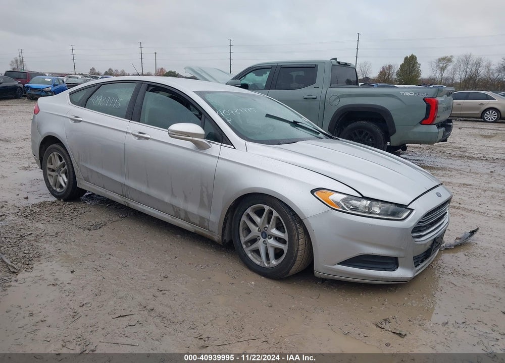 2014 FORD FUSION SE VIN: 1FA6P0H73E5376490