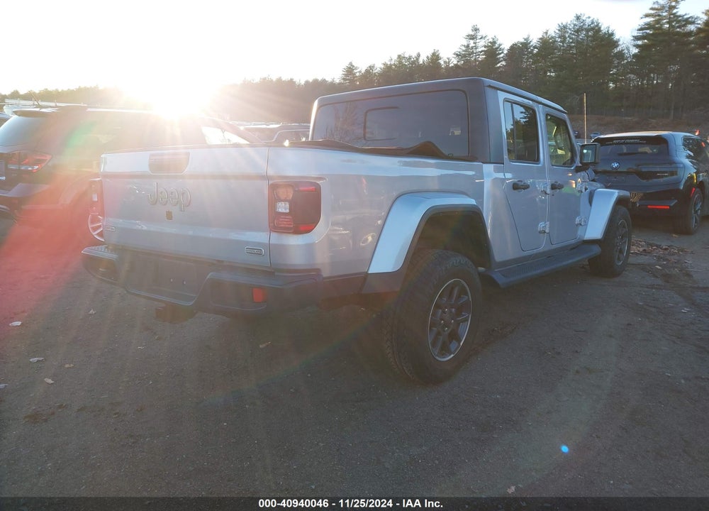 2022 JEEP GLADIATOR OVERLAND 4X4 VIN: 1C6HJTFG4NL122931