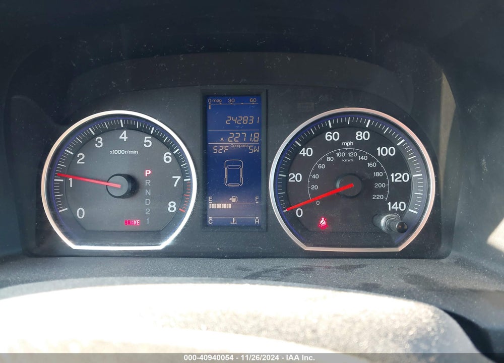 2011 HONDA CR-V EX-L VIN: JHLRE4H71BC029772