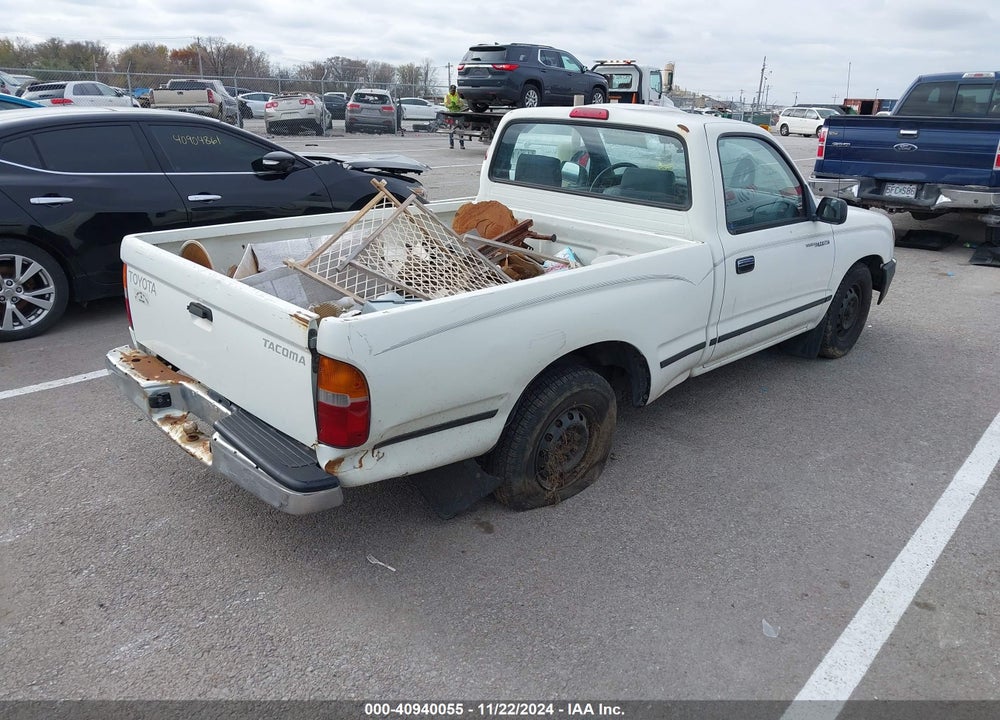 1998 TOYOTA TACOMA VIN: 4TANL42N0WZ123326