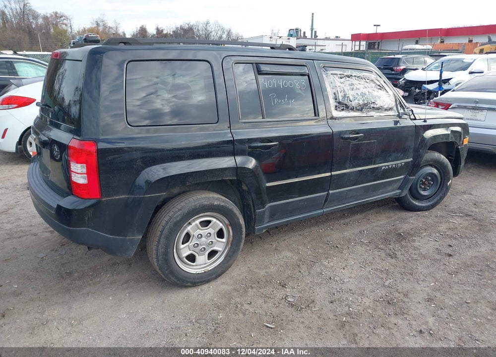 2014 JEEP PATRIOT SPORT VIN: 1C4NJPBA0ED659844