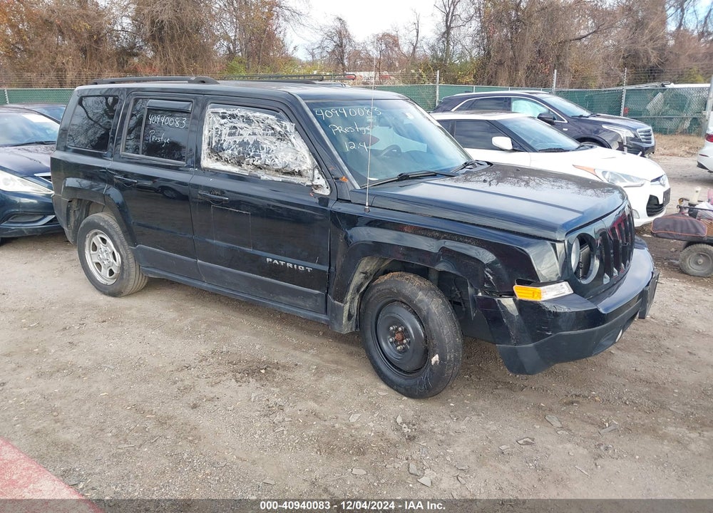 2014 JEEP PATRIOT SPORT VIN: 1C4NJPBA0ED659844