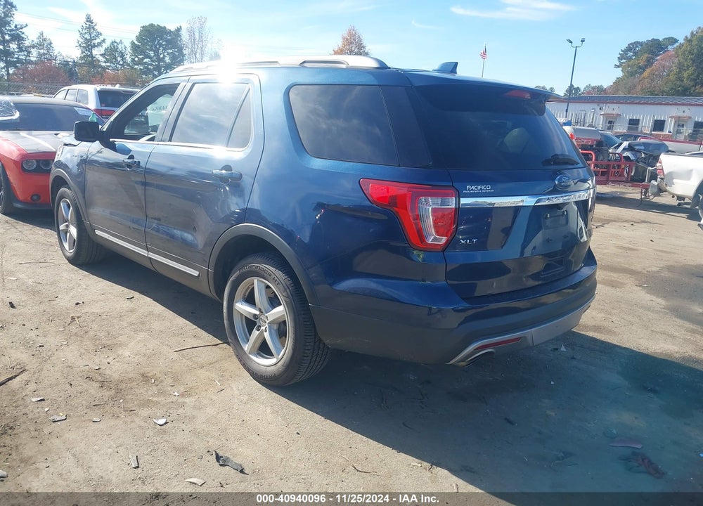 2017 FORD EXPLORER XLT VIN: 1FM5K8DH8HGD19434