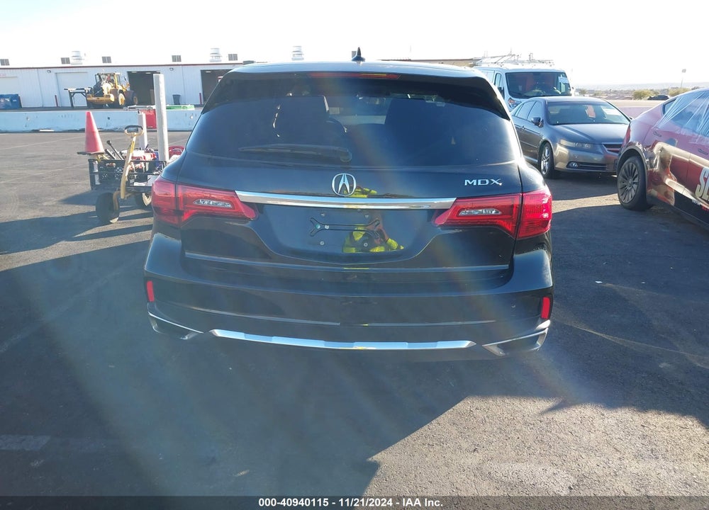 2017 ACURA MDX TECHNOLOGY PACKAGE VIN: 5FRYD3H55HB011578