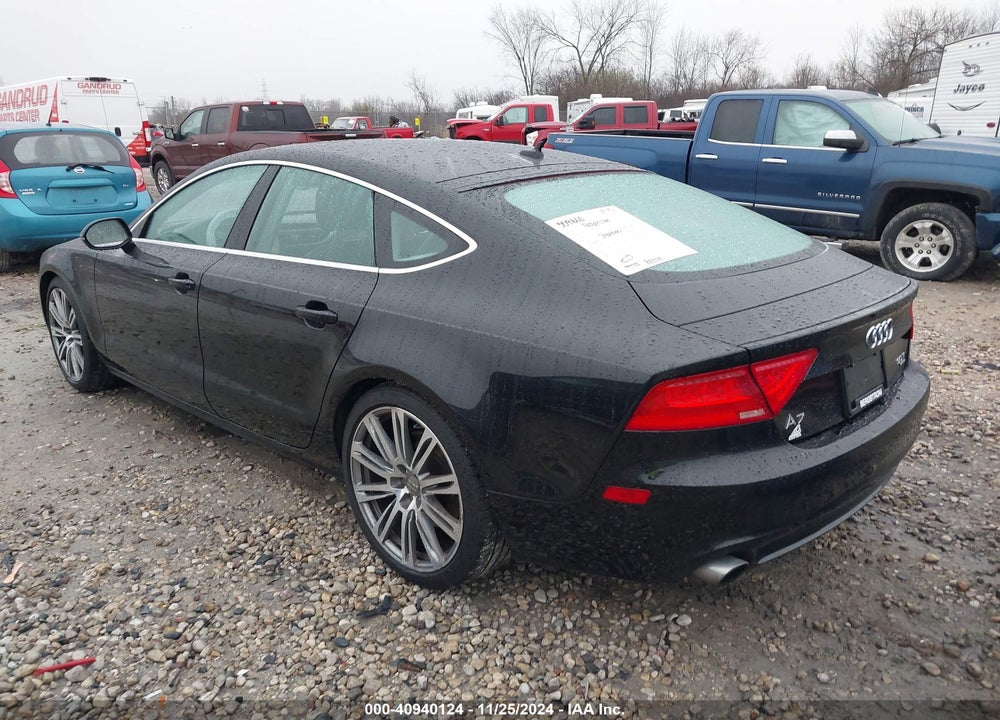 2012 AUDI A7 PREMIUM VIN: WAUSGAFC3CN002258