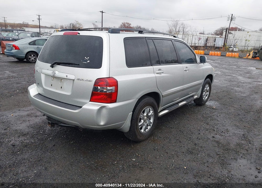 2004 TOYOTA HIGHLANDER V6 VIN: JTEDP21A440021743