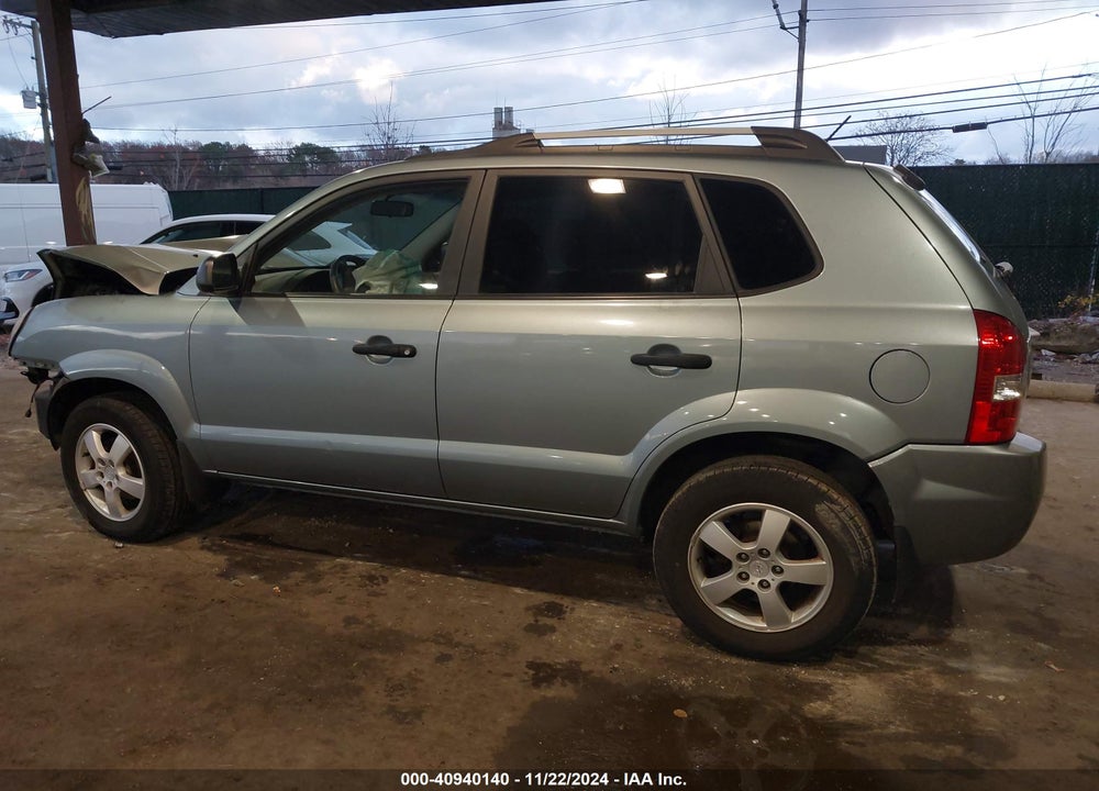 2007 HYUNDAI TUCSON GLS VIN: KM8JM12BX7U542542