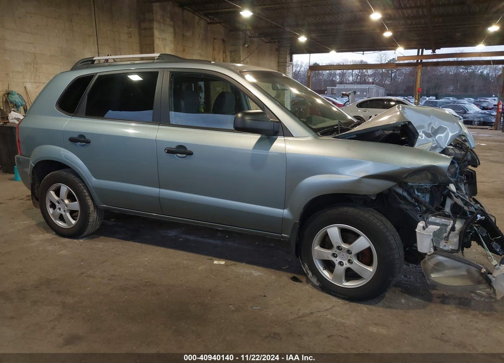 2007 HYUNDAI TUCSON GLS VIN: KM8JM12BX7U542542