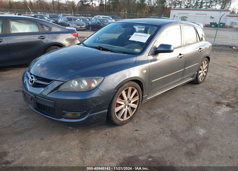 2009 MAZDA SPEED3 GRAND TOURING VIN: JM1BK34M891224853