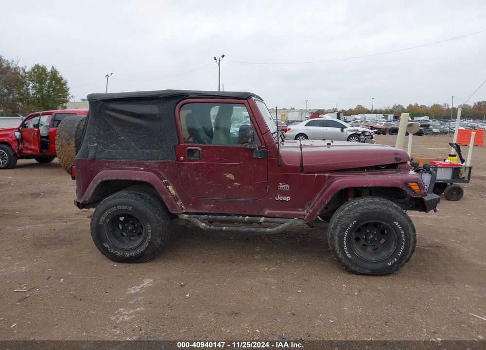 2003 JEEP WRANGLER SAHARA VIN: 1J4FA59S93P336647