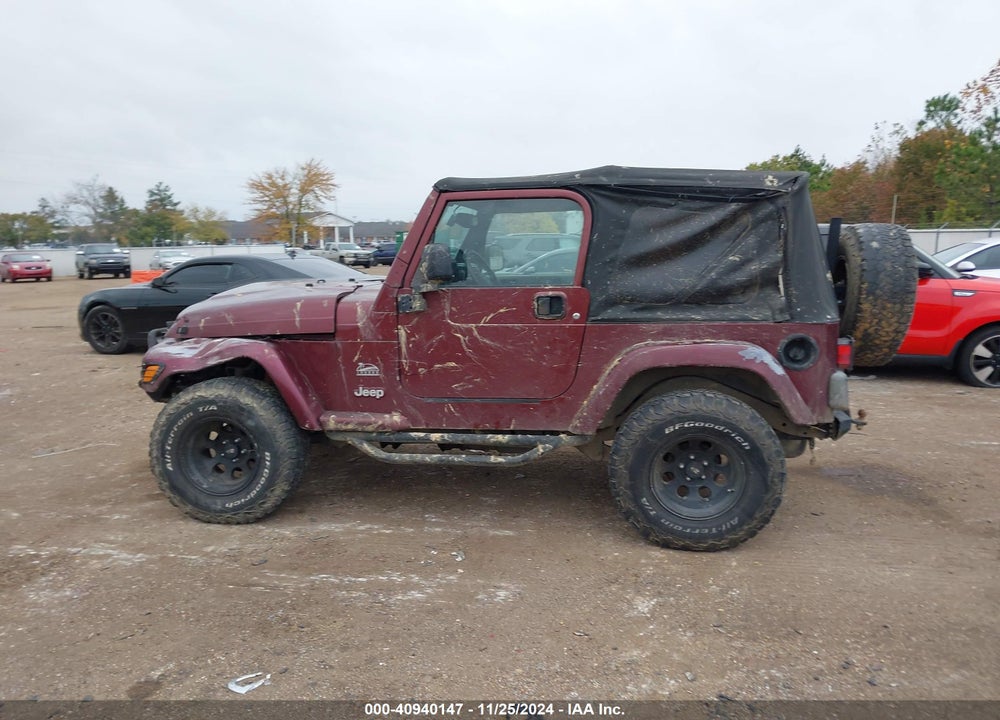 2003 JEEP WRANGLER SAHARA VIN: 1J4FA59S93P336647
