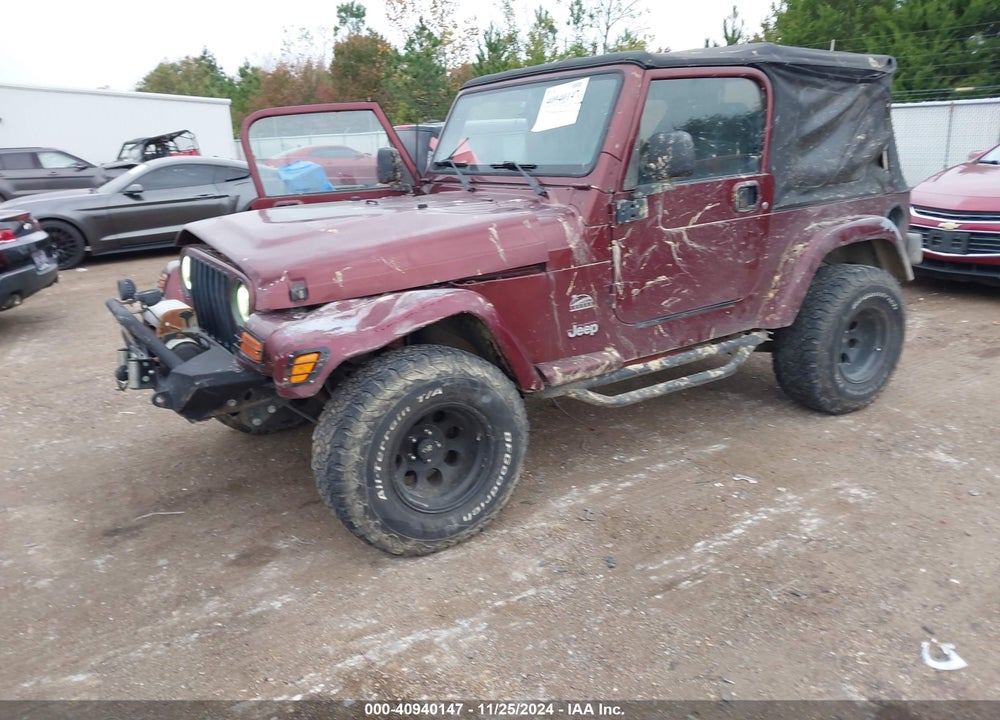2003 JEEP WRANGLER SAHARA VIN: 1J4FA59S93P336647