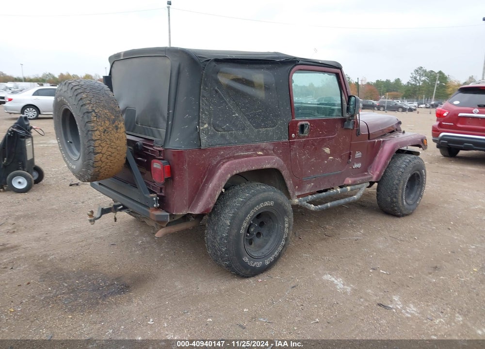 2003 JEEP WRANGLER SAHARA VIN: 1J4FA59S93P336647