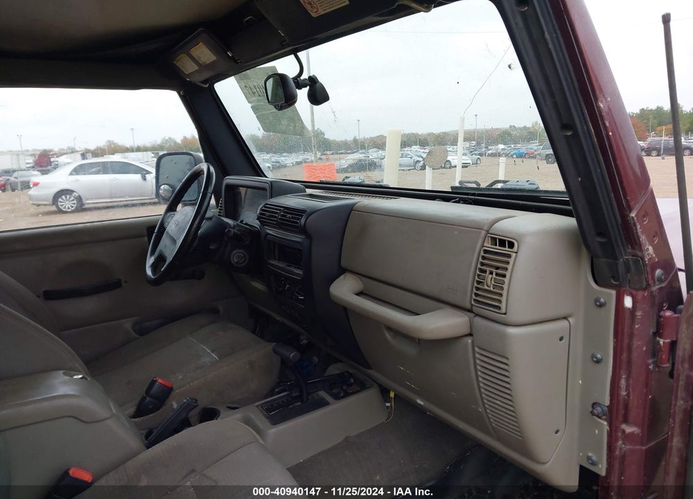 2003 JEEP WRANGLER SAHARA VIN: 1J4FA59S93P336647