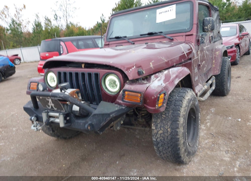 2003 JEEP WRANGLER SAHARA VIN: 1J4FA59S93P336647