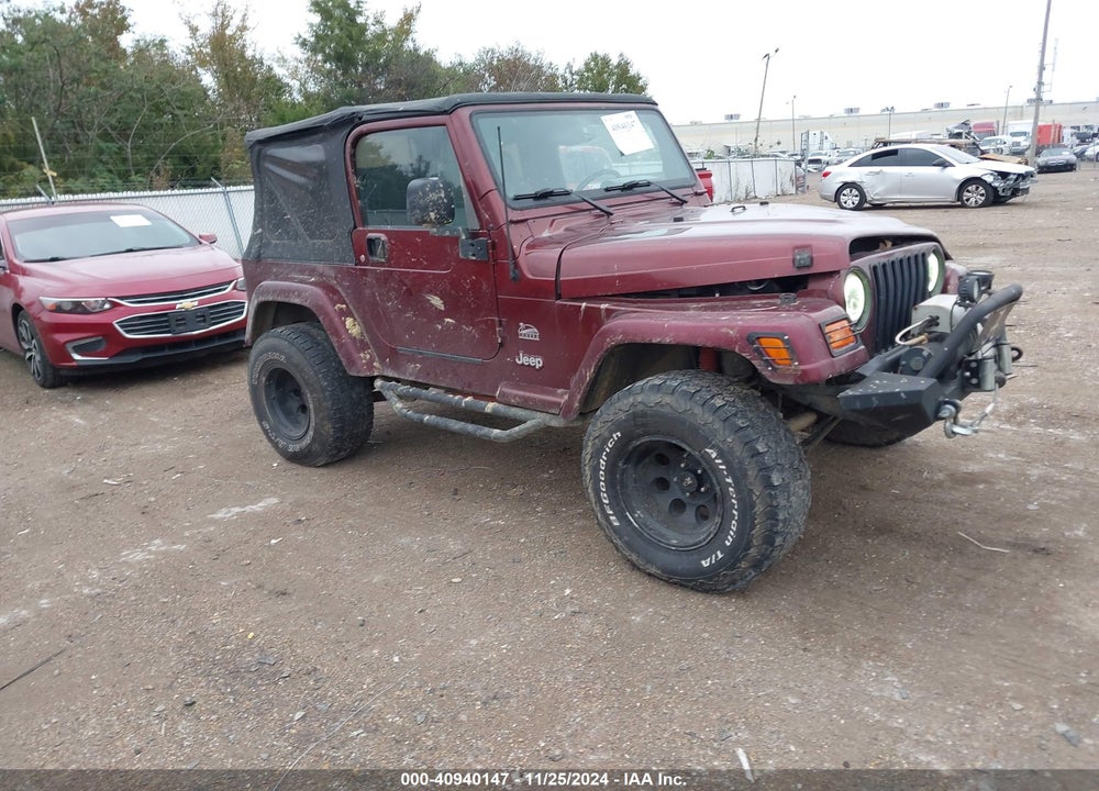 2003 JEEP WRANGLER SAHARA VIN: 1J4FA59S93P336647