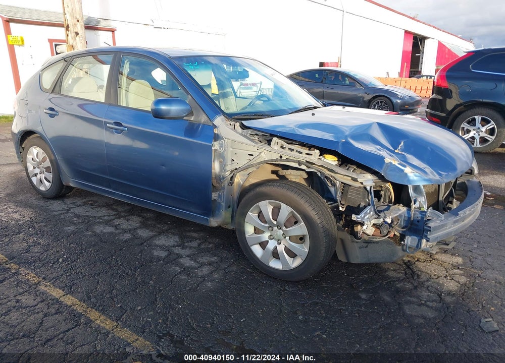 2009 SUBARU IMPREZA 2.5I VIN: JF1GH61639H819036