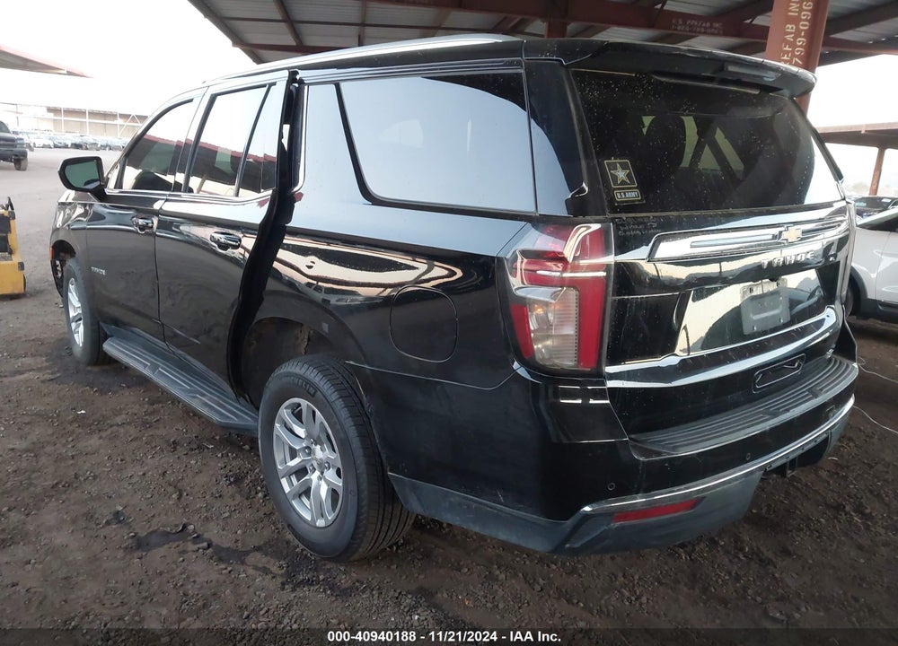 2021 CHEVROLET TAHOE 4WD LT VIN: 1GNSKNKD8MR206952