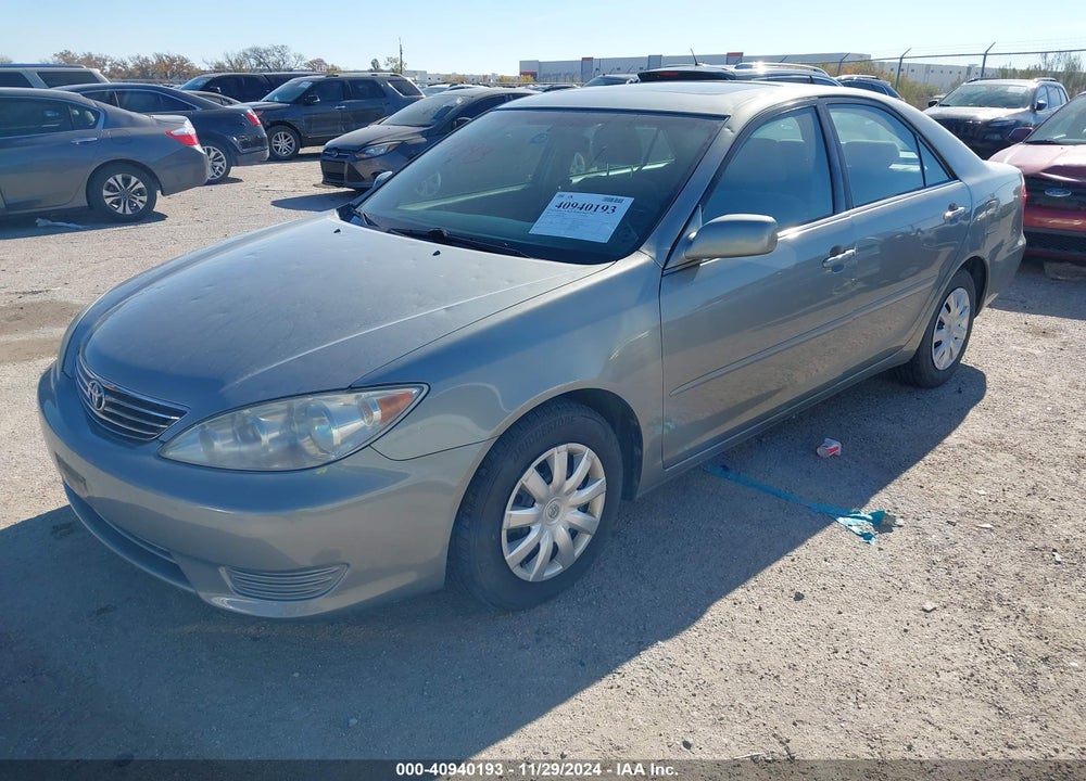 2005 TOYOTA CAMRY LE VIN: 4T1BE32K85U622996