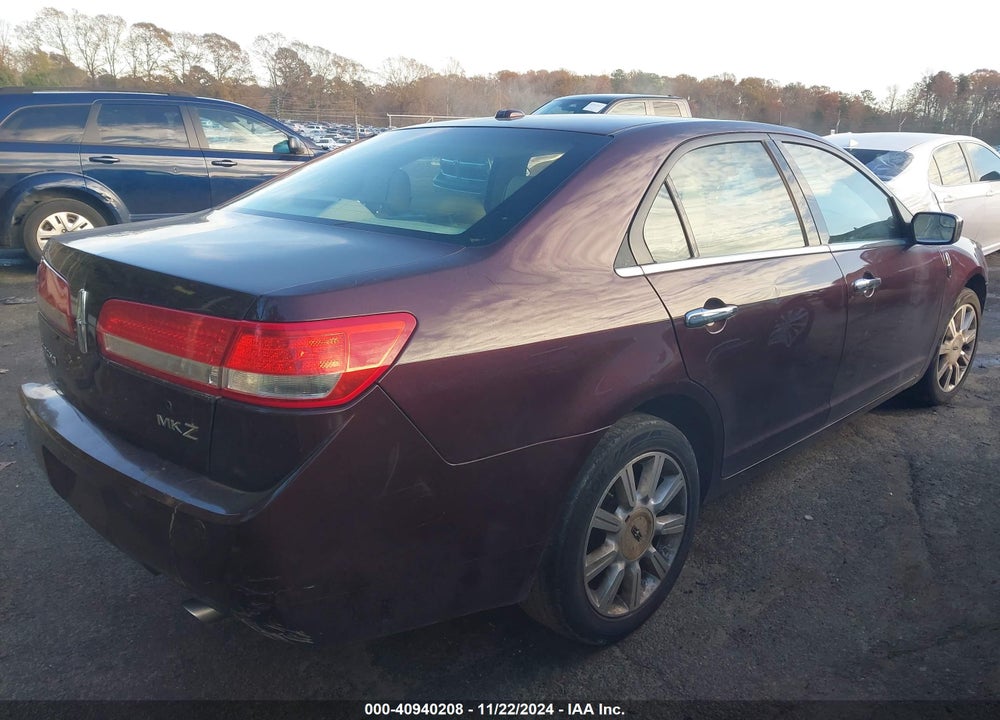 2012 LINCOLN MKZ VIN: 3LNHL2GC5CR829345