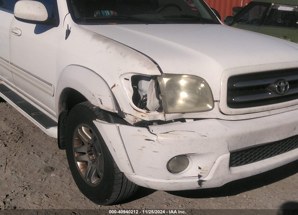 2003 TOYOTA SEQUOIA LIMITED V8 VIN: 5TDZT38AX3S143567
