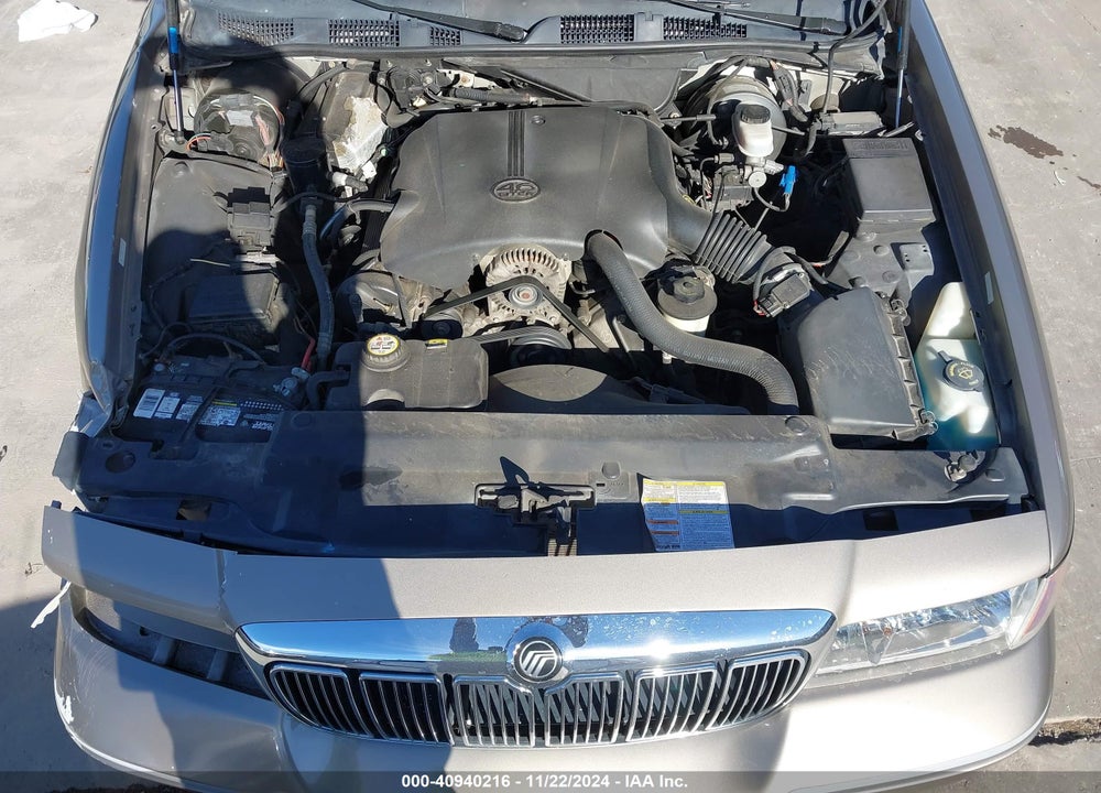 2001 MERCURY GRAND MARQUIS GS VIN: 2MEFM74W11X689456
