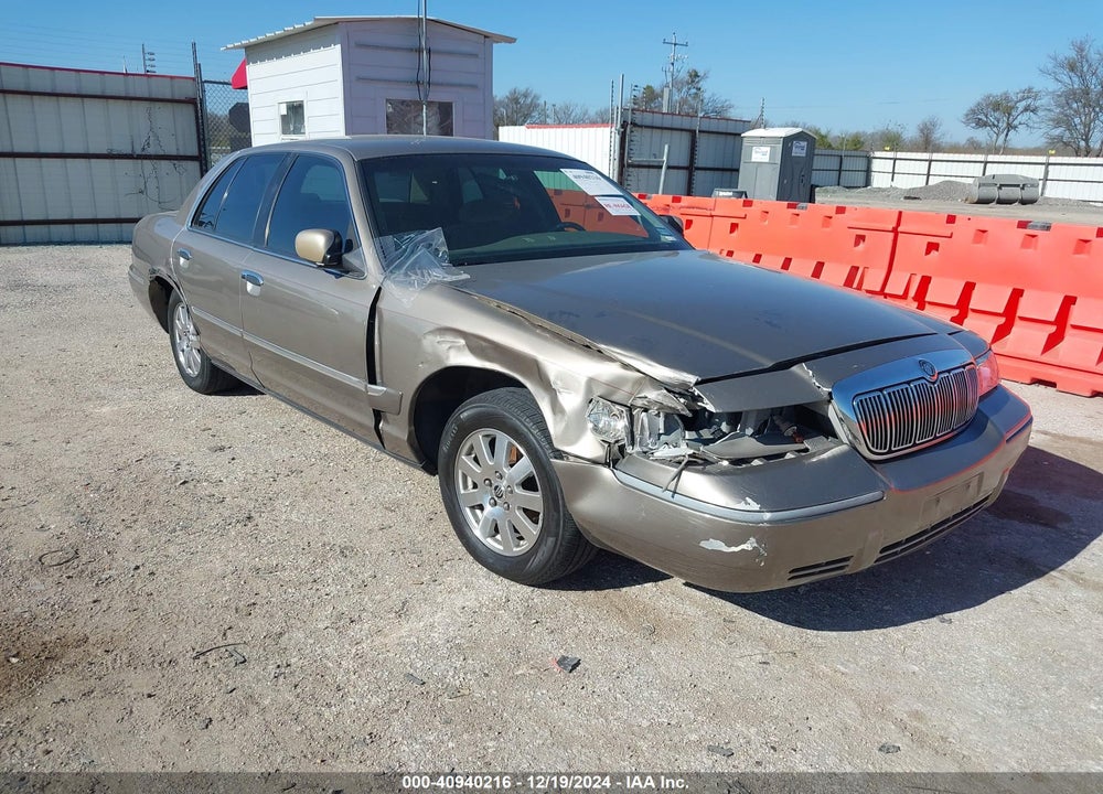 2001 MERCURY GRAND MARQUIS GS VIN: 2MEFM74W11X689456