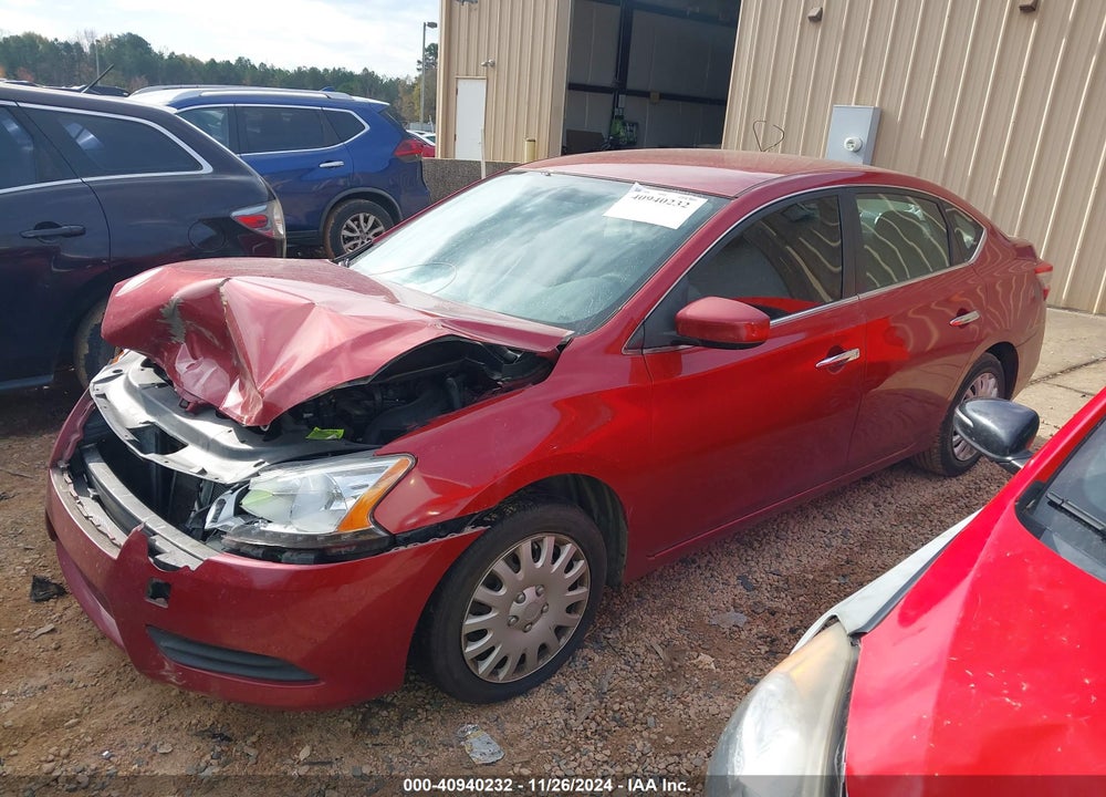 2013 NISSAN SENTRA VIN: 3N1AB7AP4DL698823